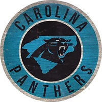 Fan Creations Carolina Panthers Circle State Sign