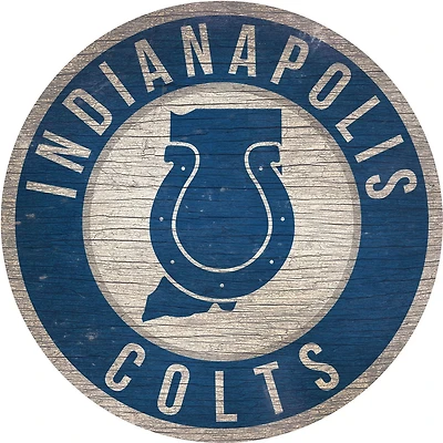 Fan Creations Indianapolis Colts Circle State Sign