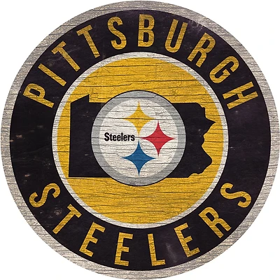 Fan Creations Pittsburgh Steelers Circle State Sign