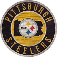 Fan Creations Pittsburgh Steelers Circle State Sign