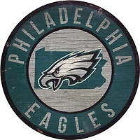 Fan Creations Philadelphia Eagles Circle State Sign