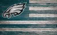 Fan Creations Philadelphia Eagles 11 in x 19 in Distressed Flag Sign