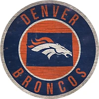 Fan Creations Denver Broncos Circle State Sign