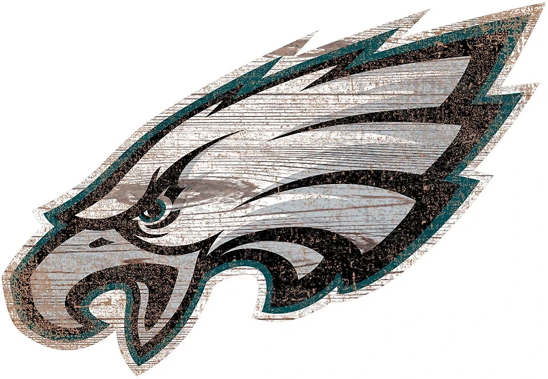 Fan Creations Philadelphia Eagles Distressed Logo Cutout Sign