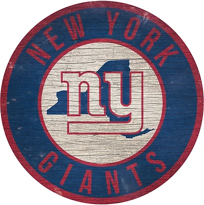 Fan Creations New York Giants Circle State Sign