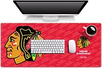 YouTheFan Chicago Blackhawks Logo Series Desk Pad