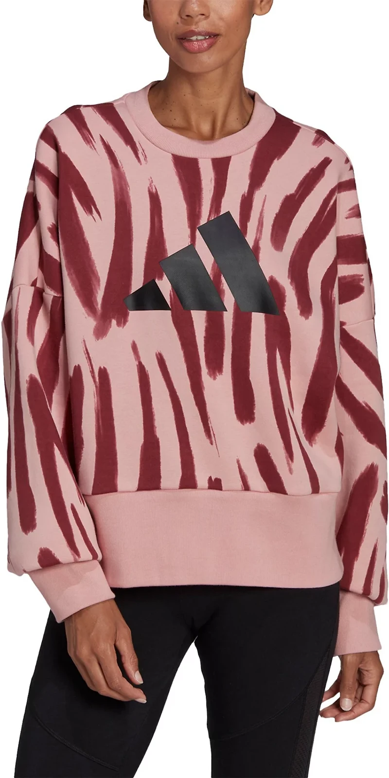 adidas Women's Future Icon Feel Fierce Crew Sweatshirt