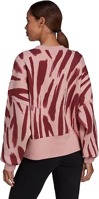 adidas Women's Future Icon Feel Fierce Crew Sweatshirt