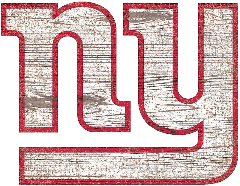 Fan Creations New York Giants Distressed Logo Cutout Sign
