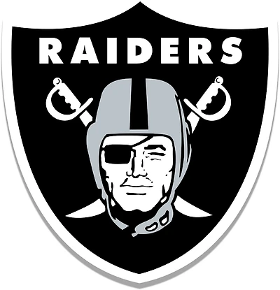 Fan Creations Las Vegas Raiders Distressed Logo Cutout Sign