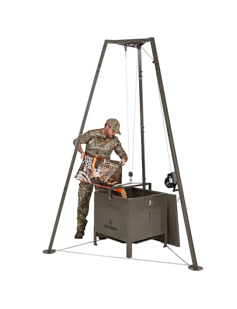Game Winner 300 lb Winch Feeder