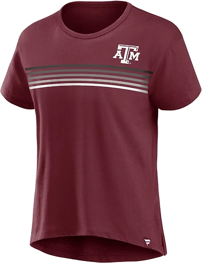 Texas A&M University Women's Iconic High Low Graphic T-shirt