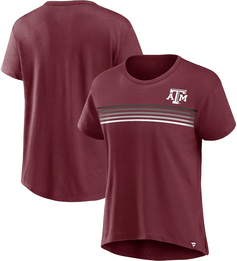 Texas A&M University Women's Iconic High Low Graphic T-shirt