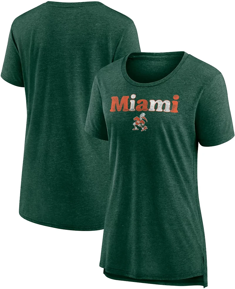 Fanatics Women's University of Miami True Classics Breakneck Speed T-shirt