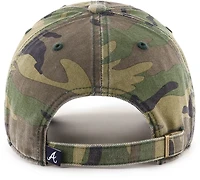 '47 Men's Atlanta Braves Camouflage Clean Up Cap