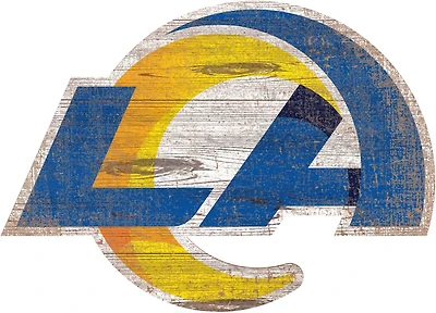 Fan Creations Los Angeles Rams Distressed Logo Cutout Sign