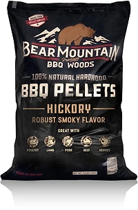 Bear Mountain BBQ Hickory BBQ 20 lb Wood Pellets