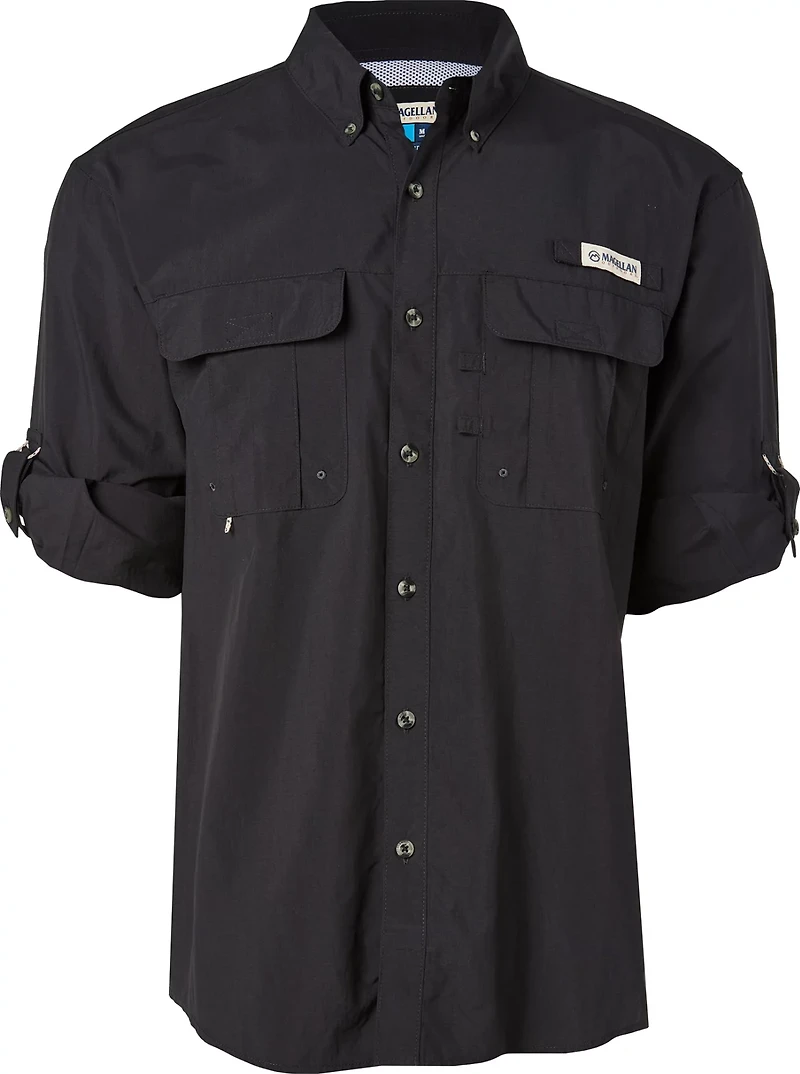 Magellan Outdoors Men's Laguna Madre Solid Long Sleeve Fishing Shirt