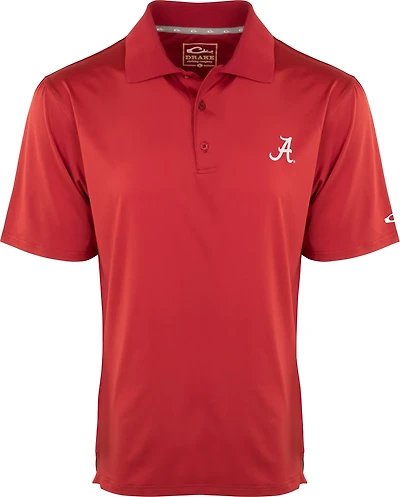 Drake Waterfowl Men's University of Alabama Performance Stretch Polo