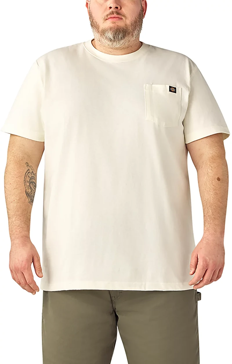 Dickies Men's Short Sleeve Heavyweight Crew Neck T-shirt