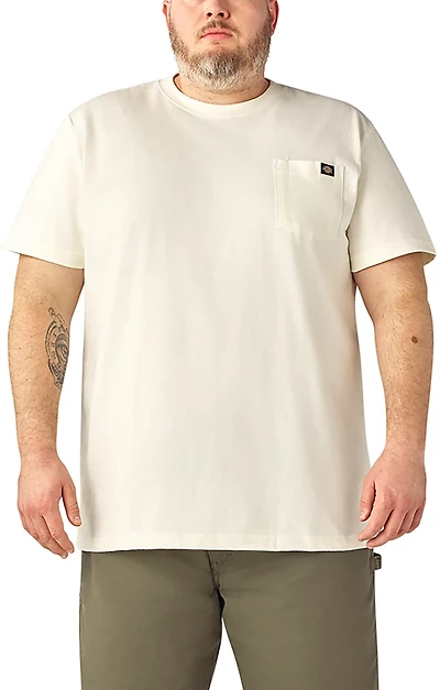 Dickies Men's Short Sleeve Heavyweight Crew Neck T-shirt