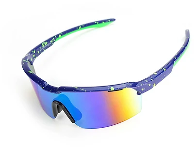PUGS Adults' Lifestyle Rimless Blade Polarized Wrap-Around Sunglasses