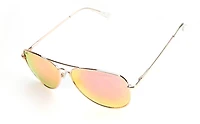 PUGS Adults' Metal Full Rim Aviator Sunglasses