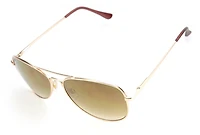 PUGS Adults' Metal Full Rim Aviator Sunglasses