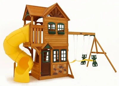 KidKraft Boulder Station Swing Set Playset