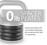 Apex 15lb-50lb Adjustable Kettlebell