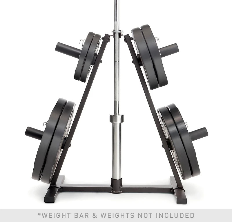 Marcy A-Frame Olympic Plate Rack