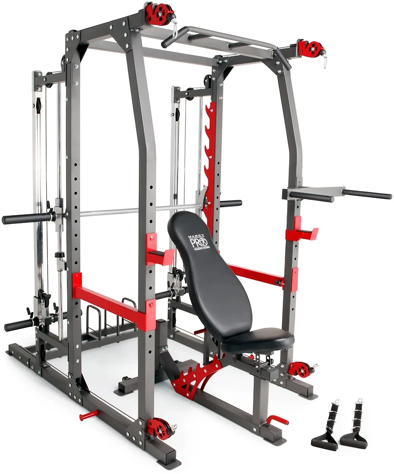 Marcy Pro Smith Machine Home Gym Training System Cage