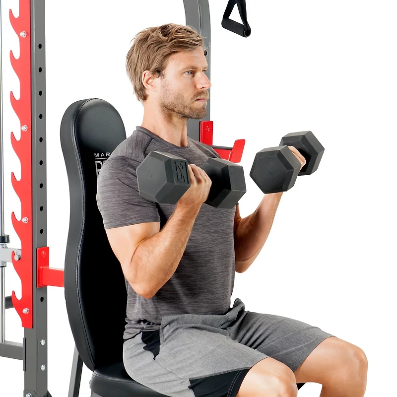 Marcy Pro Smith Machine Home Gym Training System Cage