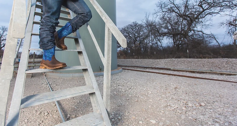 Tony Lama Men's Roustabout Steel Toe Work Boots