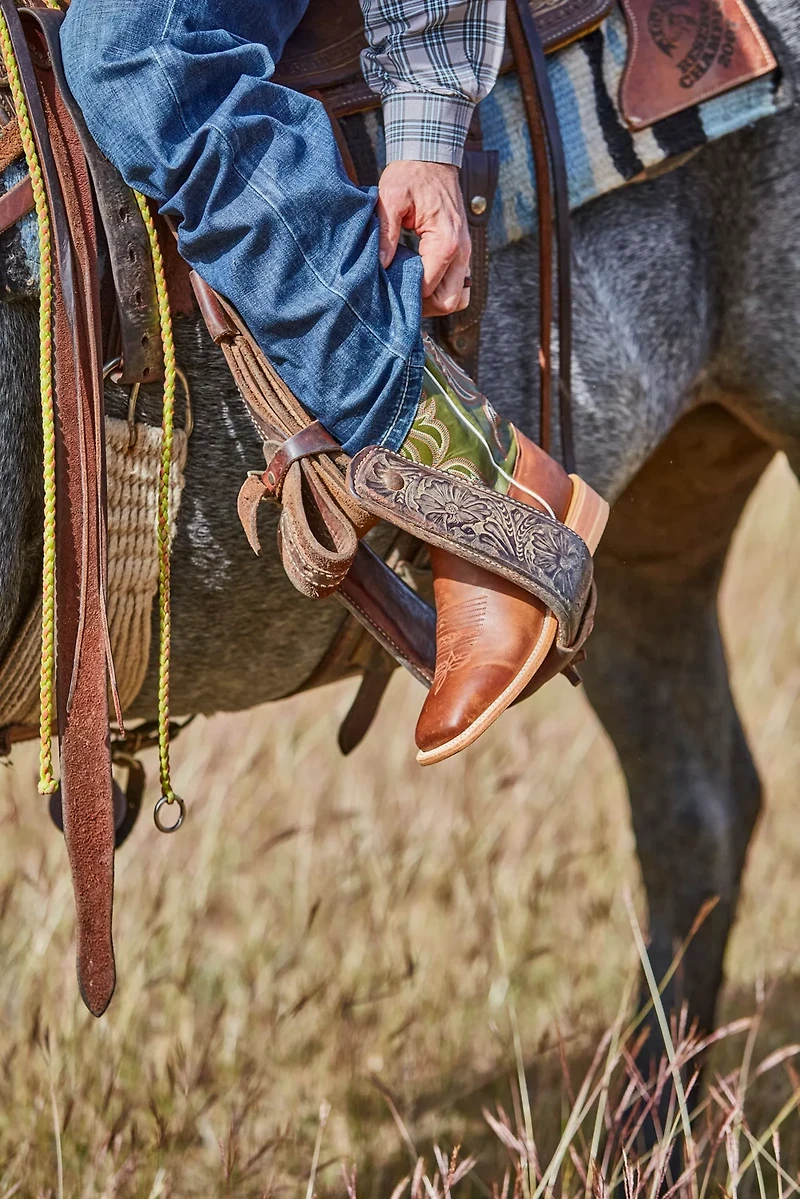 Justin Men's Bent Rail Ponteggio Western Boots