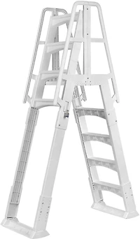 Vinyl Works Premium A-Frame Above Ground Pool Ladder