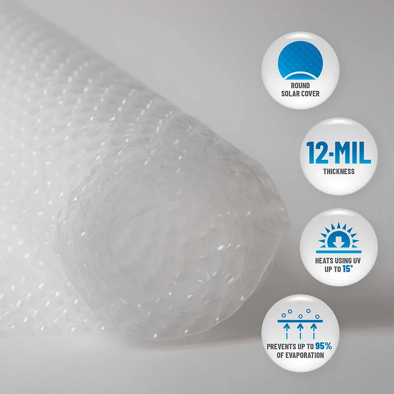 Blue Wave -mil Solar Blanket for Round Above-Ground Pools