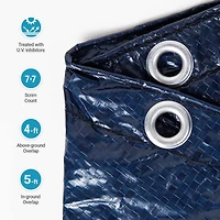 Blue Wave Gold Grade ft Above Ground Pool Winter Cover