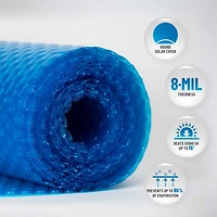 Blue Wave 8-mil Solar Blanket for Round Above-Ground Pools