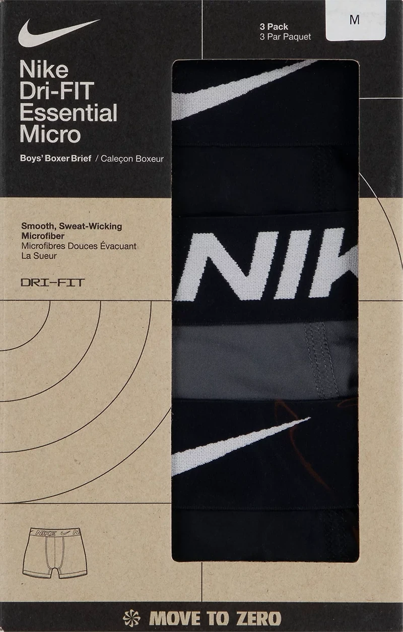 Nike Boys' Boxer Briefs 3-Pack