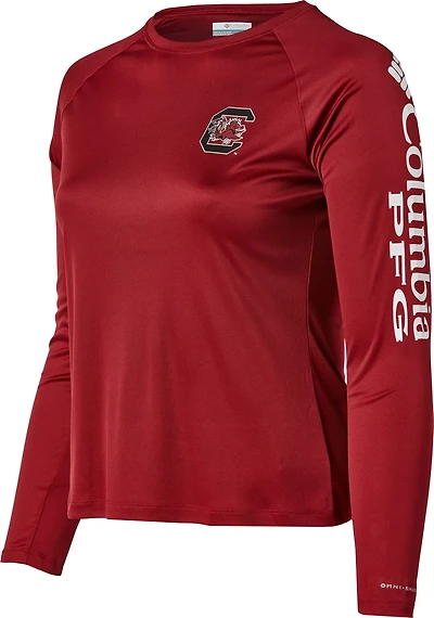 Columbia Sportswear Women's University of South Carolina CLG Terminal Tackle Long-Sleeve Graphic T-shirt