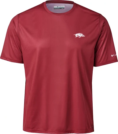 Columbia Sportswear Men's University of Arkansas Terminal Tackle Short Sleeve T-shirt