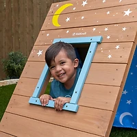 KidKraft A-Frame Hideaway and Climber