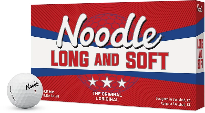 TaylorMade Noodle Long and Soft Golf Balls 15-Pack