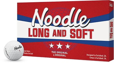 TaylorMade Noodle Long and Soft Golf Balls 15-Pack