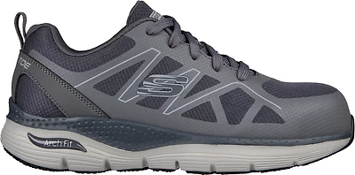 SKECHERS Men's Arch Fit SR Safety Toe Vigorit Work Boots