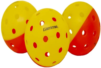 Gamma Pickleball Outdoor Pickleballs 3-Pack