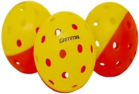 Gamma Pickleball Outdoor Pickleballs 3-Pack