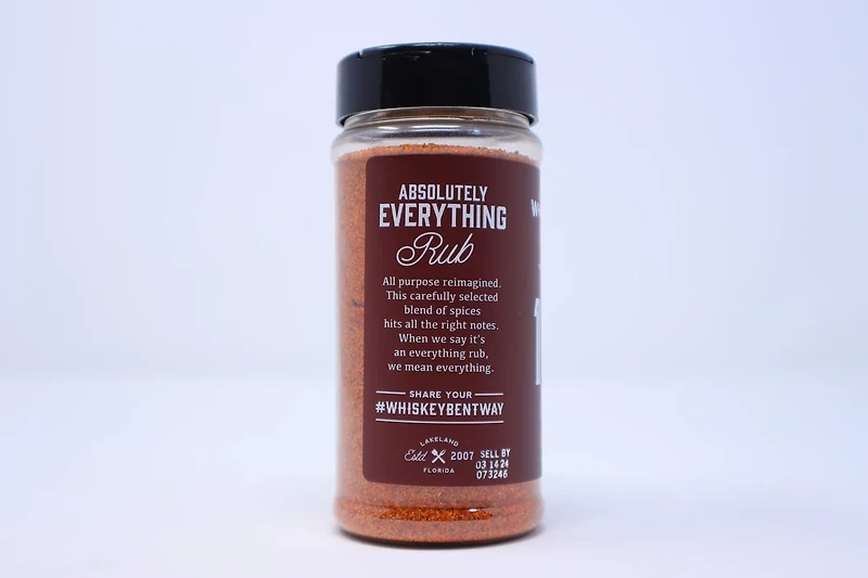 Whiskey Bent BBQ 12 oz 100 Proof Rub