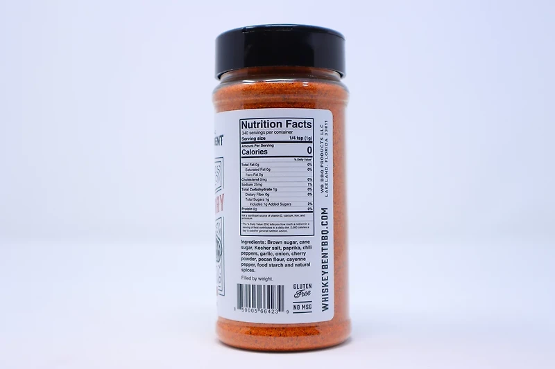 Whiskey Bent BBQ 12 oz Pecanerry Rub